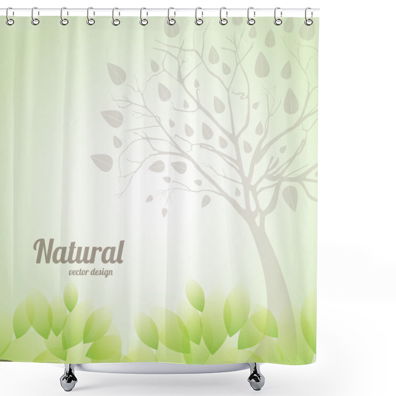 Personality  Natural Shower Curtains