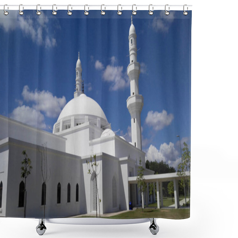 Personality  Al Hussain Mosque Shower Curtains