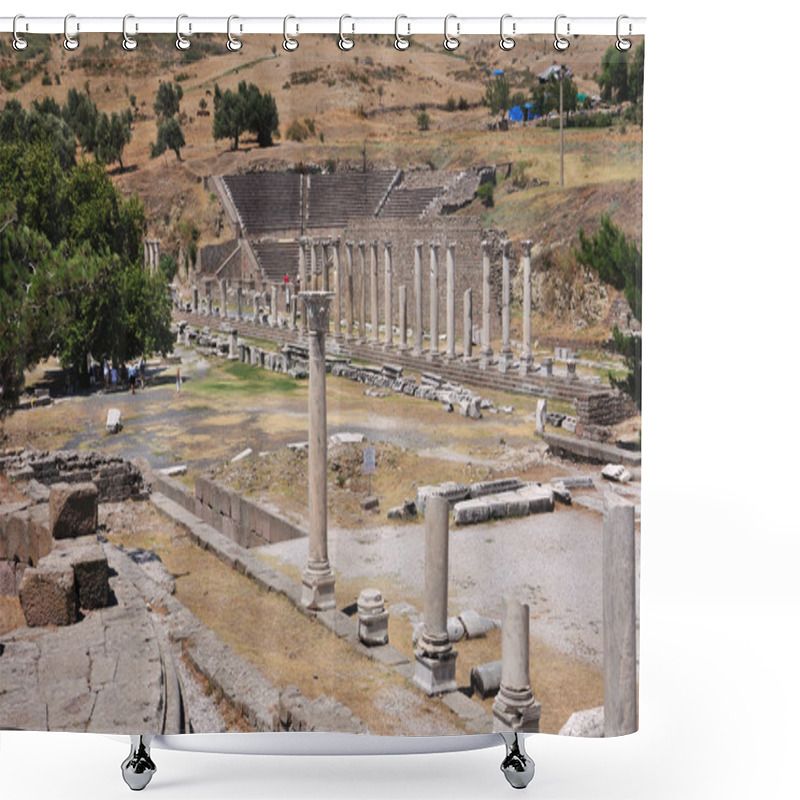 Personality  Sanctuary Of Asclepius Shower Curtains