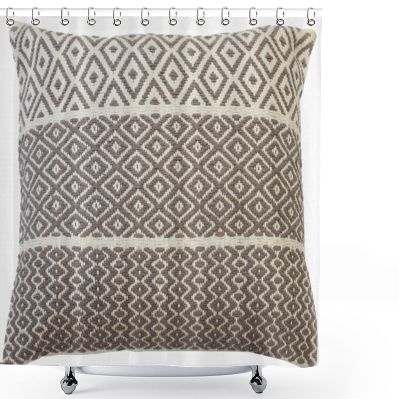 Personality  Original Trending Hand Made Woven Cushion With High Resolution Shower Curtains