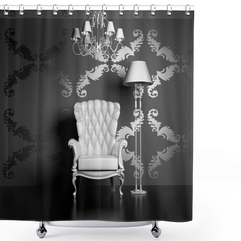 Personality  Modern Luxury Interior Shower Curtains