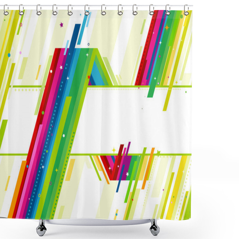 Personality  Abstract Design Shower Curtains