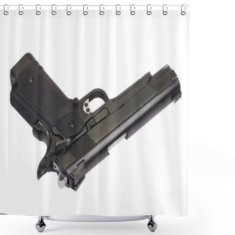 Personality  Colt Gun Shower Curtains