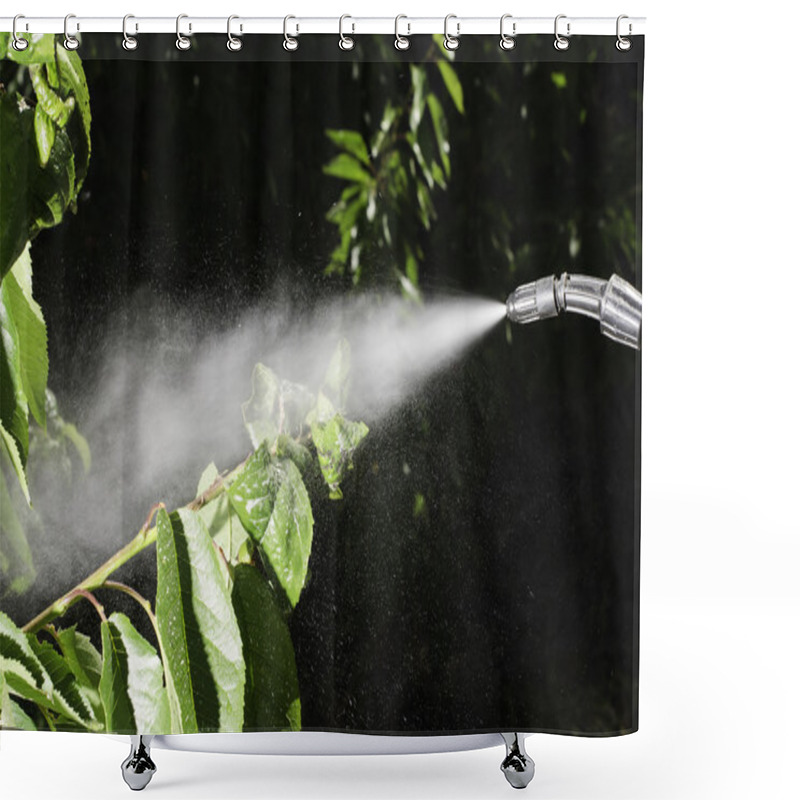 Personality  Aphid Shower Curtains