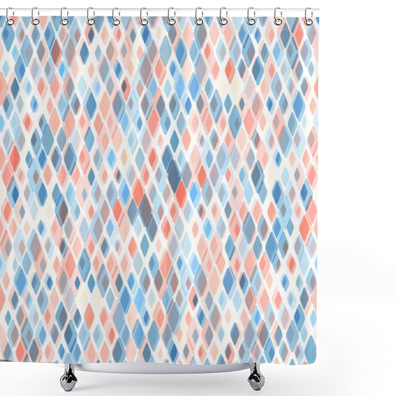 Personality  Seamless Pattern With Small Spots Shower Curtains