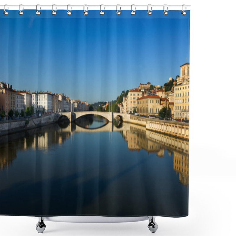 Personality  The City Of Lyon In France Shower Curtains