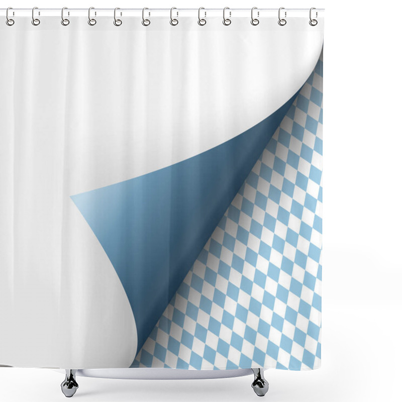 Personality  Paper Lower Right Corner Oktoberfest Shower Curtains