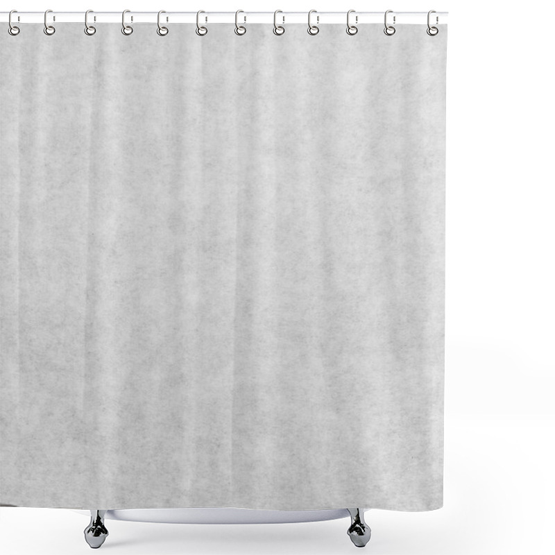 Personality  White And Soft Greaseproof Paper Texture Shower Curtains