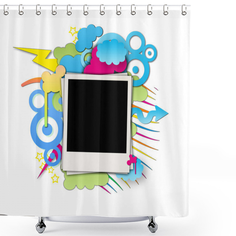 Personality  Creative Photo Shower Curtains