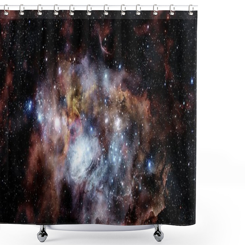 Personality  Colorful Deep Space. Universe Concept Background. Elements Of This Image Furnished By NASA Shower Curtains