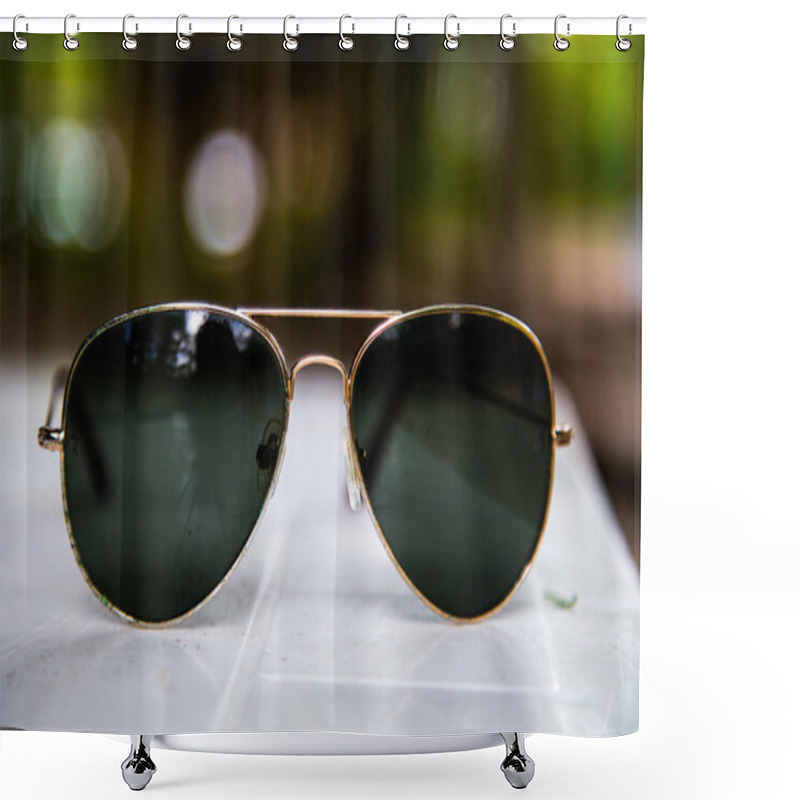 Personality  Sunglasses Shower Curtains