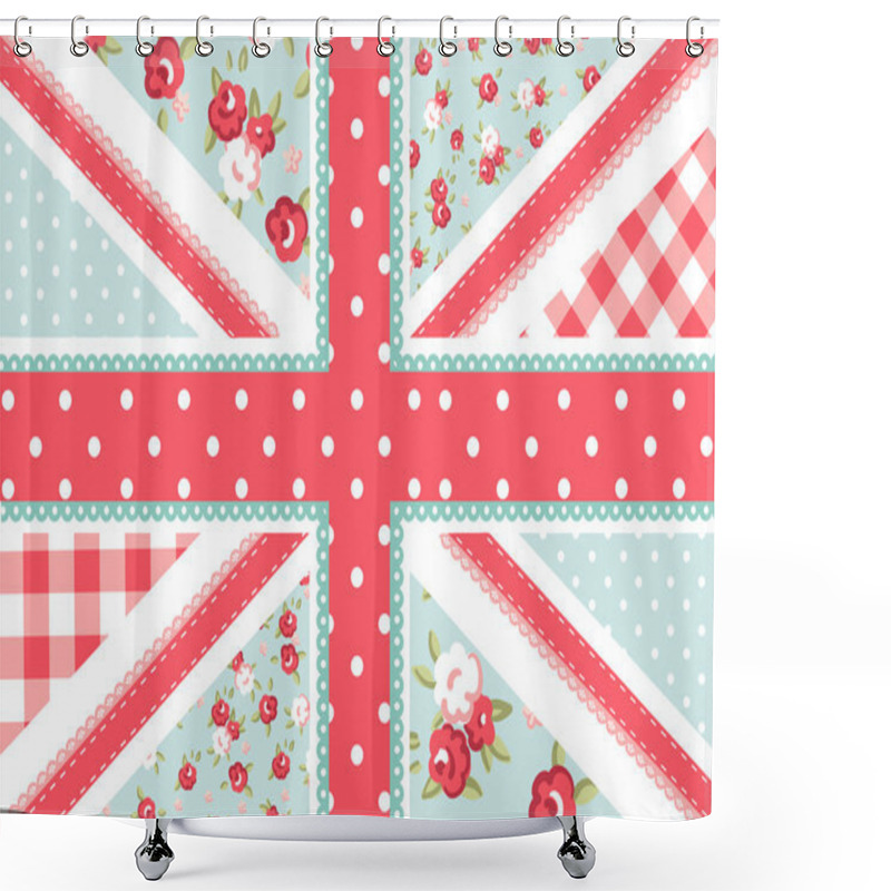 Personality  British Flag Shower Curtains