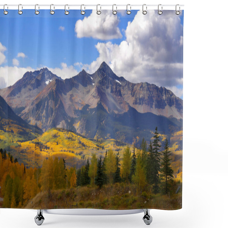 Personality  Rocky Mountain Peaks Shower Curtains