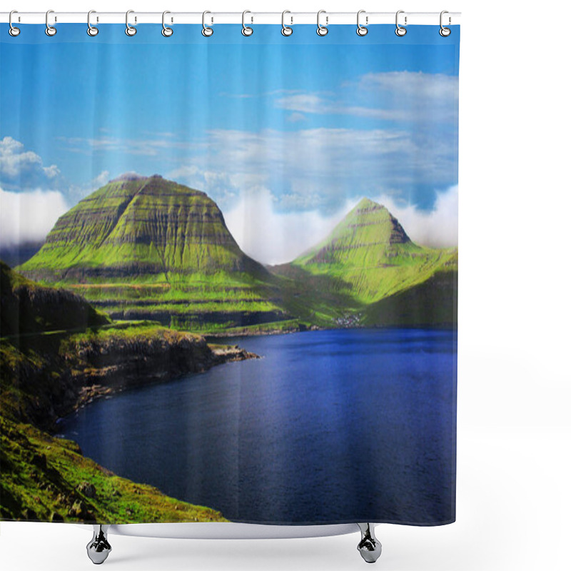 Personality  The Nature Of The Faroe Islands In The North Atlantic  Shower Curtains