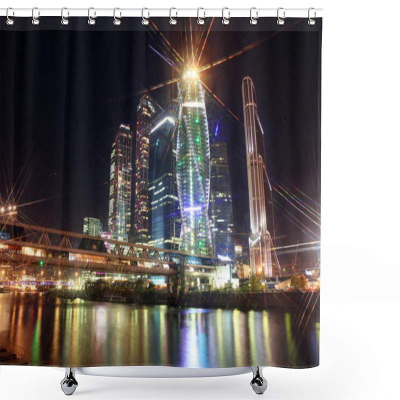 Personality  Skyscrapers City International Business Center Shower Curtains