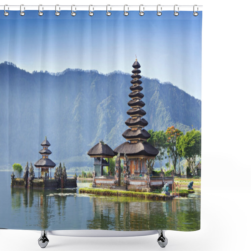 Personality  Ulun Danu Temple Shower Curtains