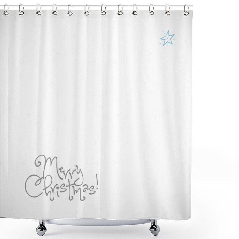 Personality  Christmas Tree Made Of Sawn Tree Branches And Little Birds Sitti Shower Curtains