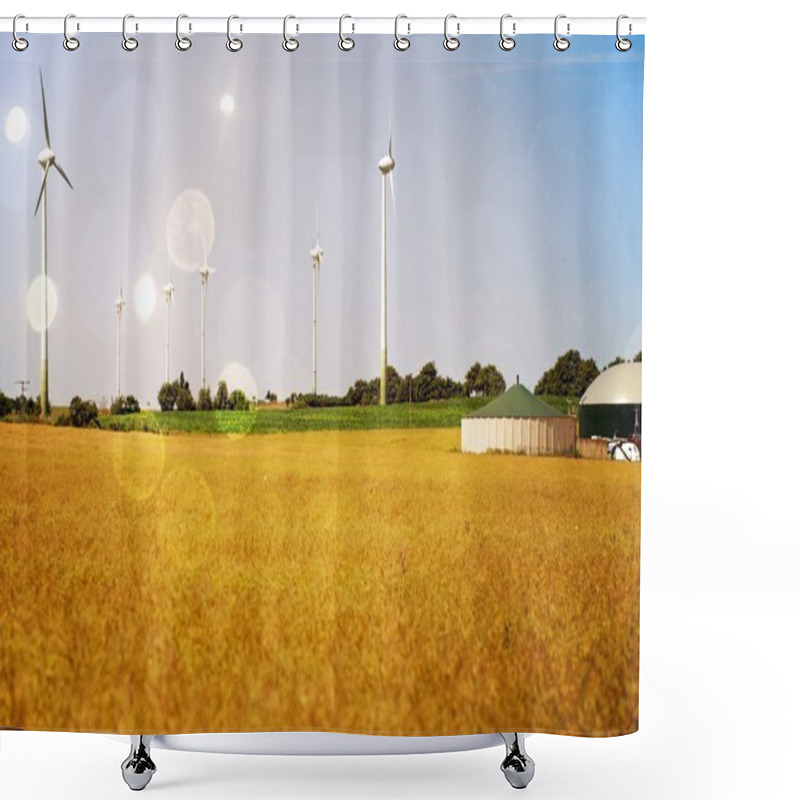 Personality  Agriculture Shower Curtains