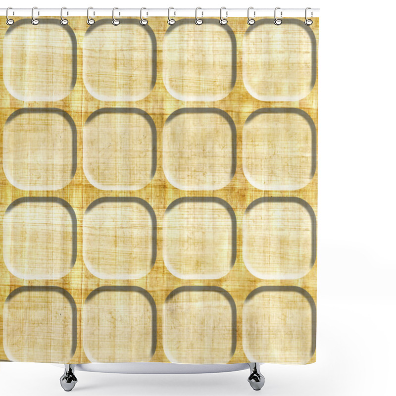 Personality  Interior Wall Panel Pattern - Decorative Tile Pattern - Seamless Shower Curtains