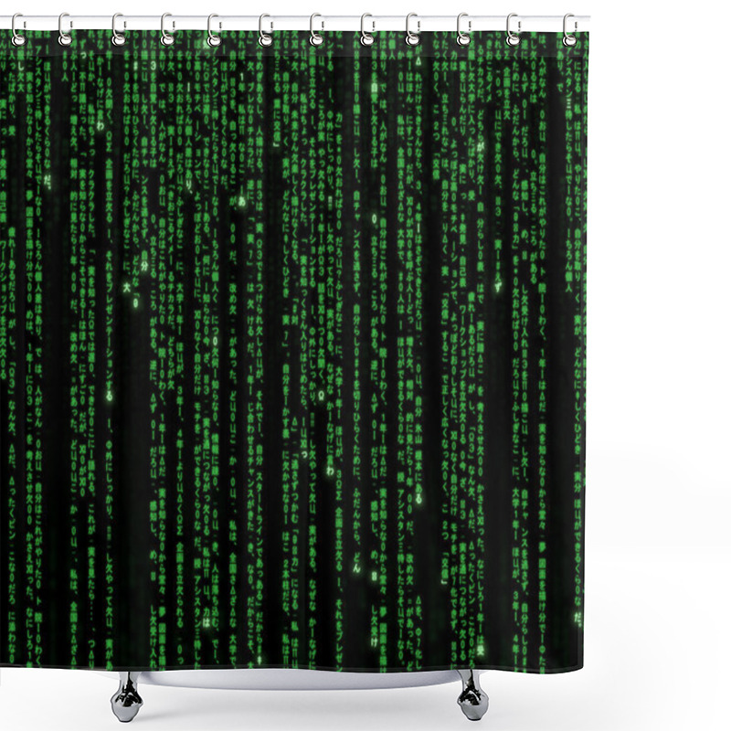 Personality  Digital Background Shower Curtains