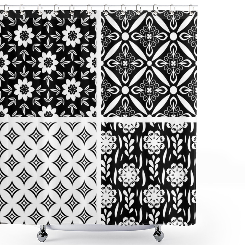 Personality  Patterns Set Shower Curtains