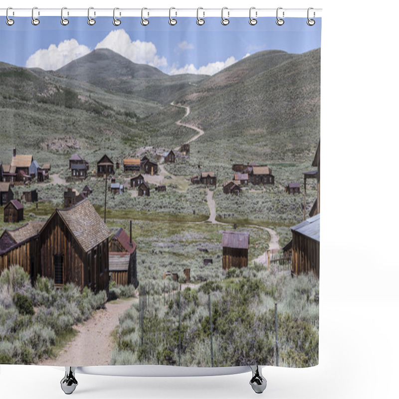 Personality  Bodie Wild West Ghost Town Shower Curtains