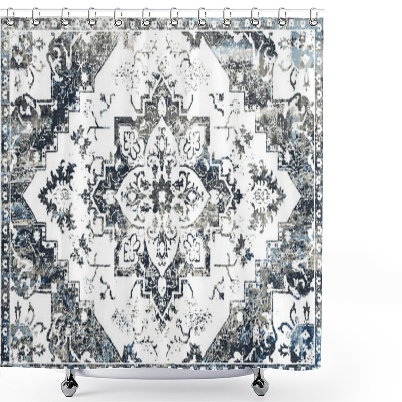 Personality  Carpet And Rugs Textile Design With Grunge And Distressed Texture Repeat Pattern  Shower Curtains