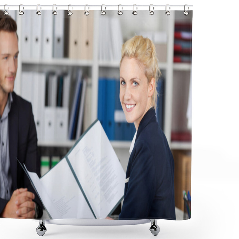 Personality  Job Interview Shower Curtains