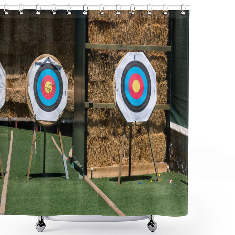 Personality  Archery Shooting Target  Shower Curtains