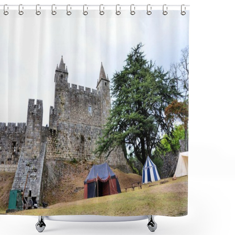 Personality  Medieval Castle Shower Curtains