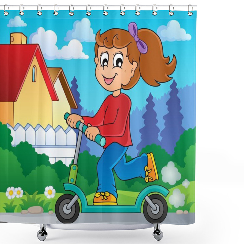 Personality  Kids Play Theme Image 5 Shower Curtains