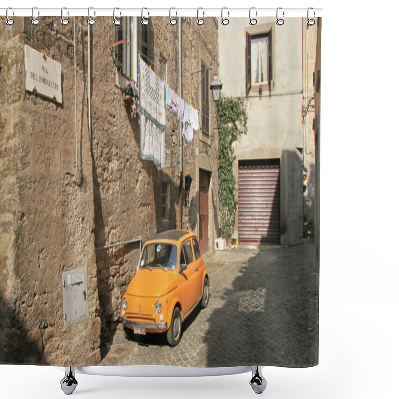 Personality  The Small Symbol Of Italy Shower Curtains