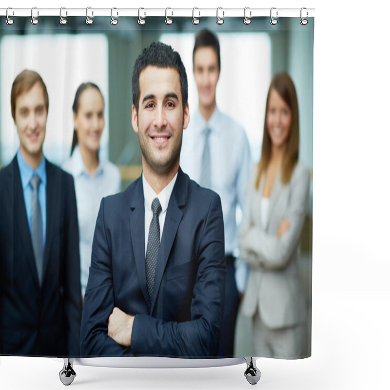 Personality  Male Leader Shower Curtains