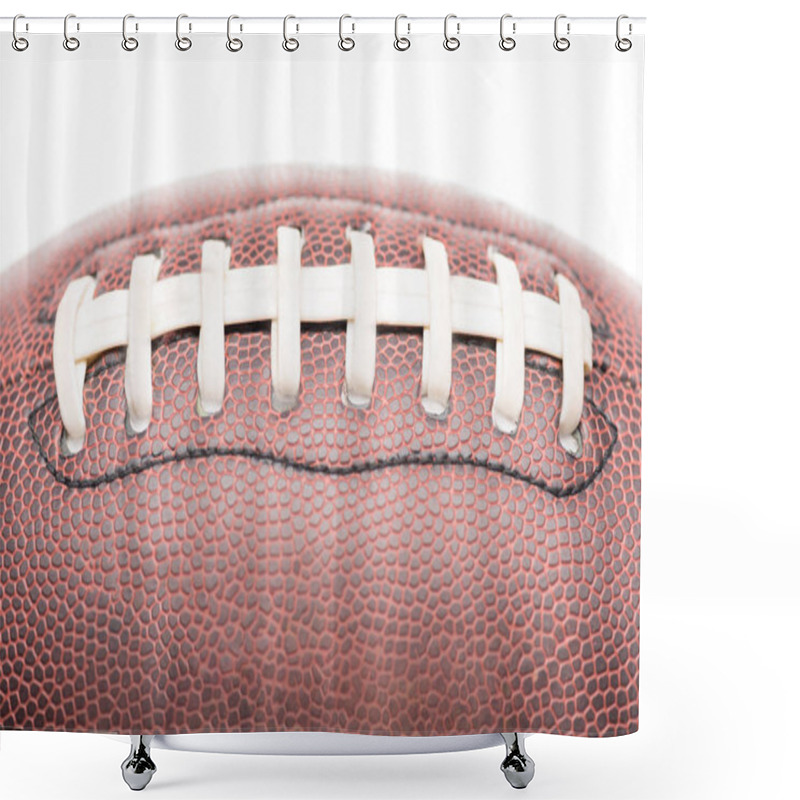 Personality  Rugby Ball Stitching Shower Curtains