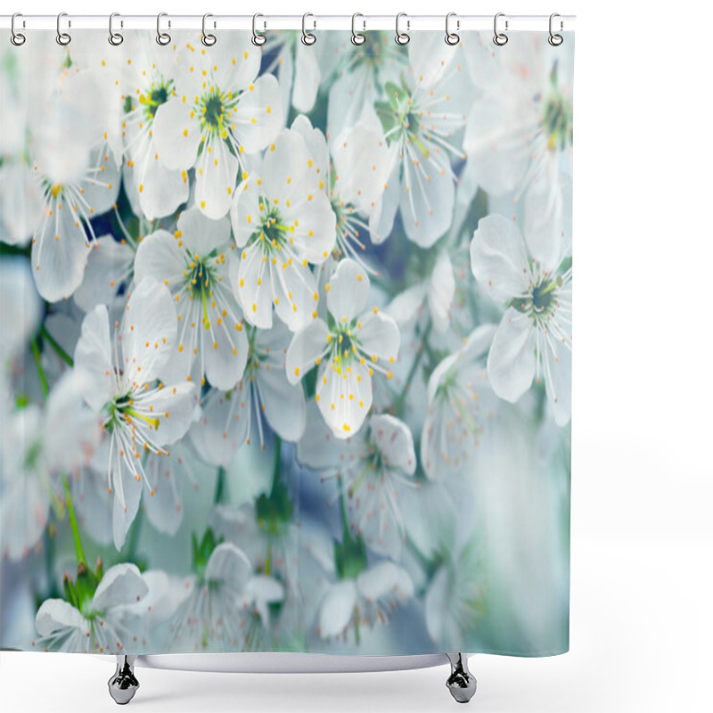 Personality  Spring Flowers Shower Curtains