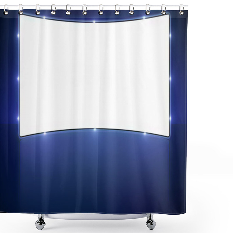 Personality  Cinema Screen Shower Curtains