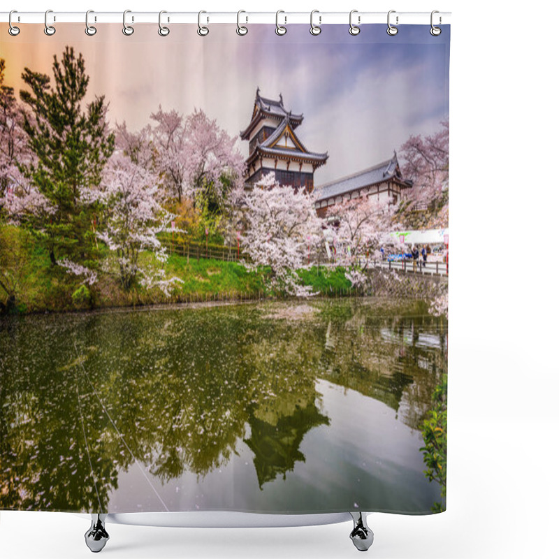 Personality  Castle In Nara Japan Shower Curtains