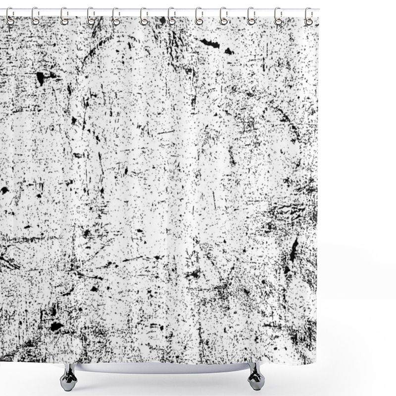 Personality  Texture Distressed Paint Shower Curtains