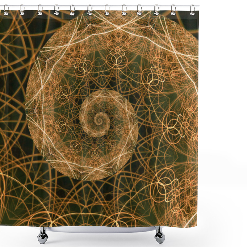 Personality  The Golden Ratio Shower Curtains