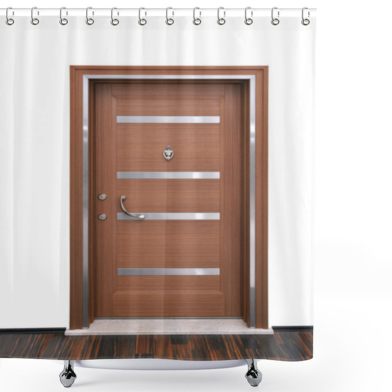 Personality  Modern Front Door Shower Curtains