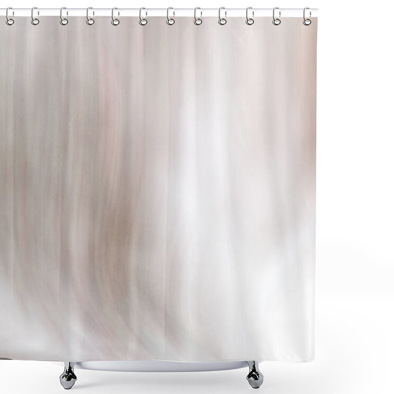 Personality  Background Of Vertical Wavy Lines Of Pastel Abstract Shower Curtains