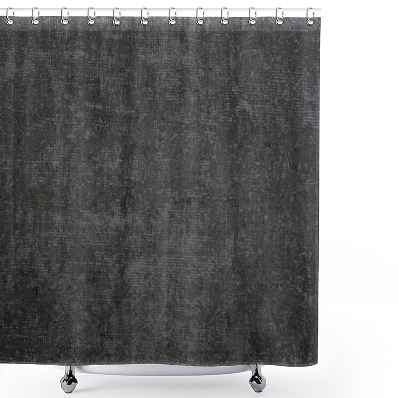 Personality  Empty Slate As A Background Or Texture. Anthracite Shower Curtains