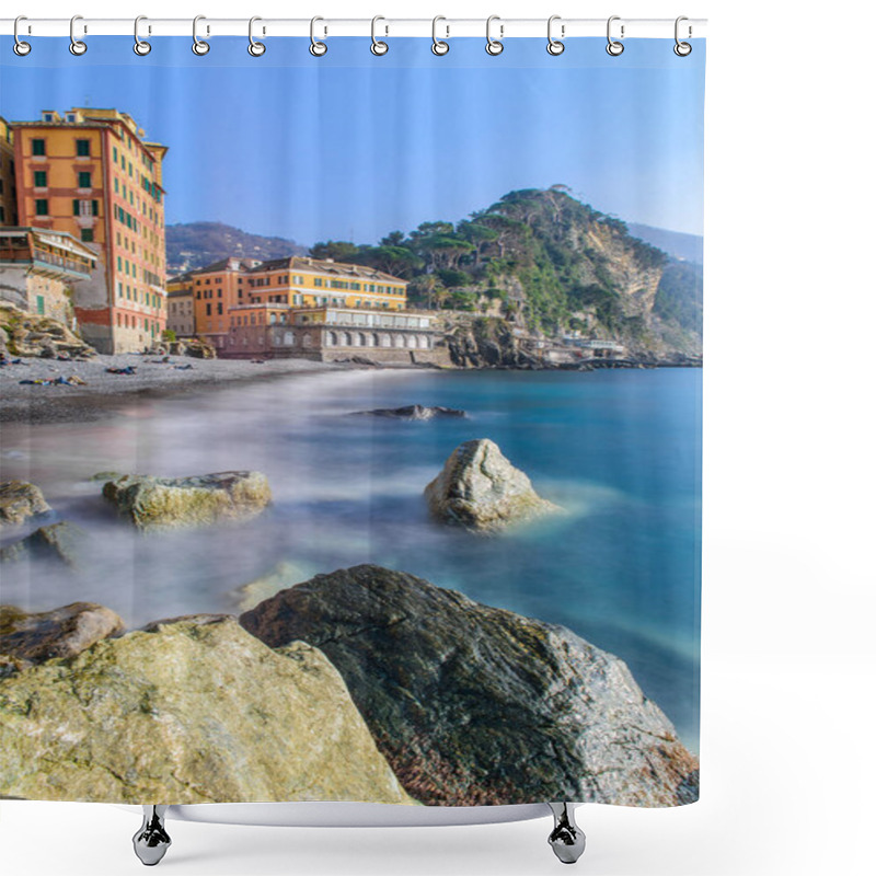 Personality  The Ligurian Village Of Camogli Shower Curtains