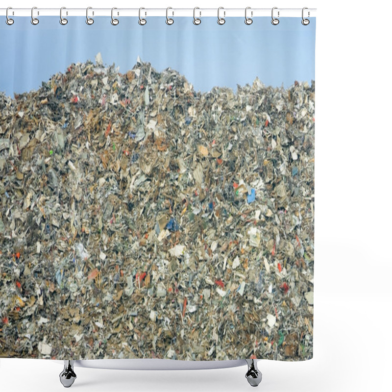 Personality  Landfill Shower Curtains