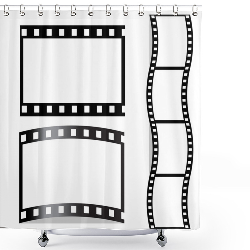 Personality  Vector Film Shower Curtains