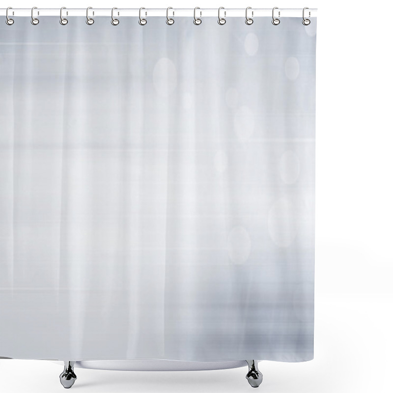 Personality  Grey Abstract Background Shower Curtains