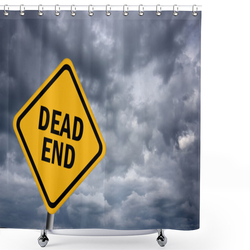 Personality  Dead End Shower Curtains