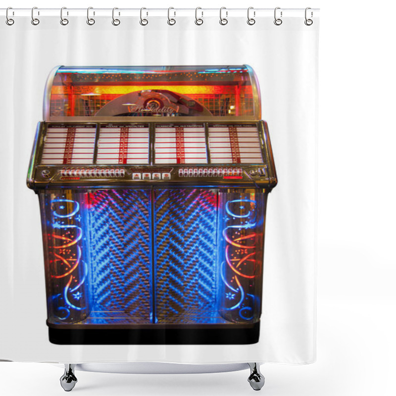 Personality  Jukebox Shower Curtains