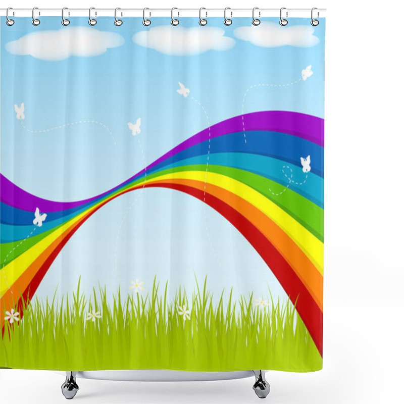 Personality  Springtime Shower Curtains