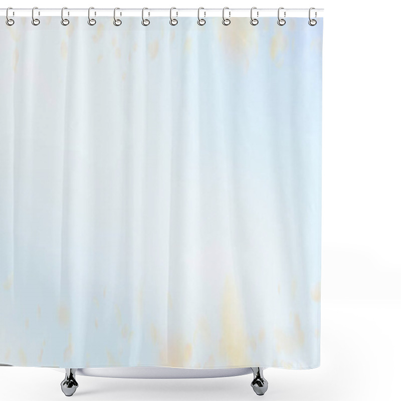 Personality  Yellow Orange Flower Petals Falling Down. Brillian Shower Curtains